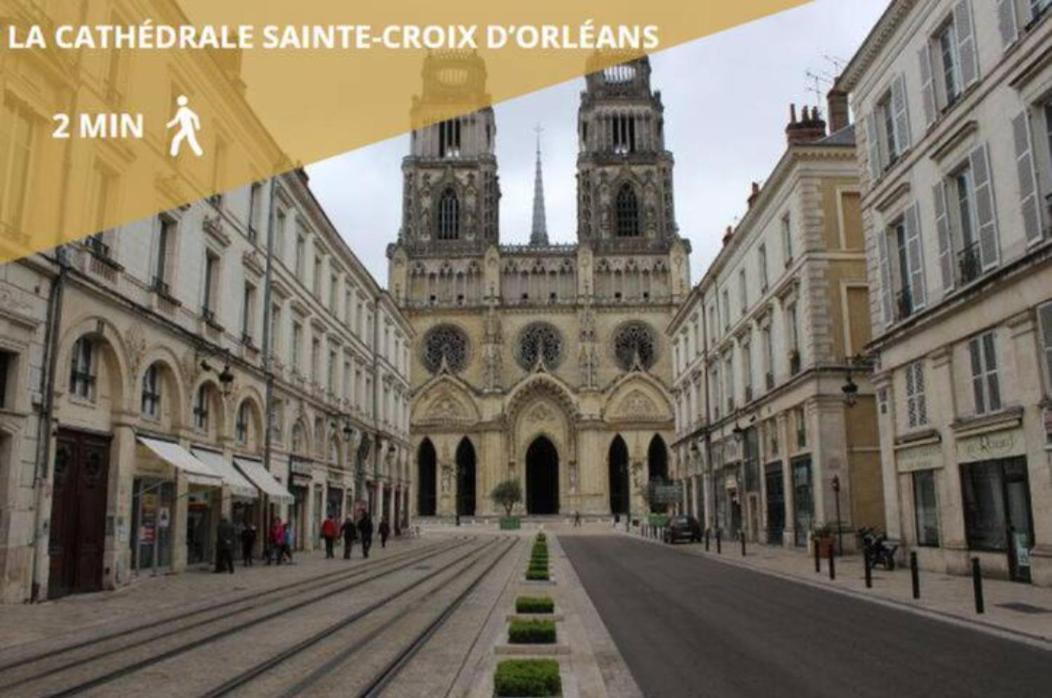 Studio Contemporain A Deux Pas De La Cathedrale Leilighet Orléans Eksteriør bilde