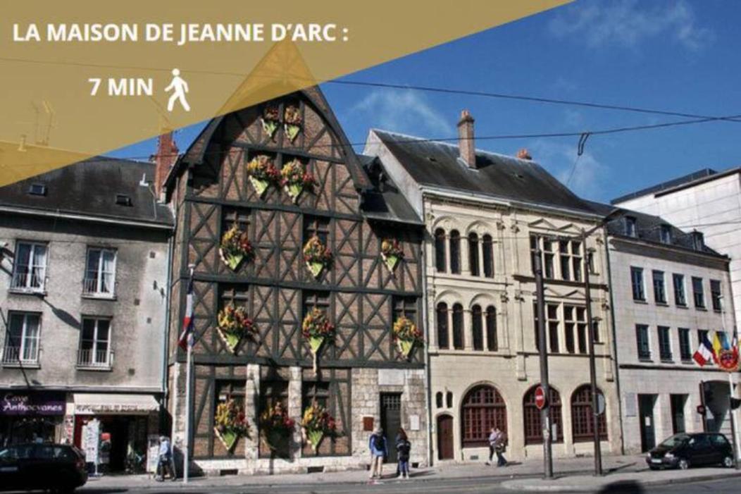 Studio Contemporain A Deux Pas De La Cathedrale Leilighet Orléans Eksteriør bilde